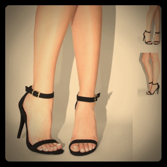 Strappy heels
