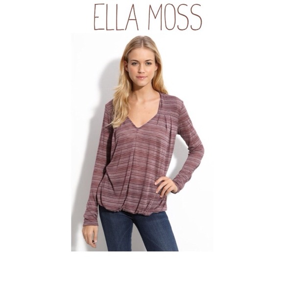 Ella Moss Tops - NWOT Ella Moss 'Georgie' Slubbed Top XS