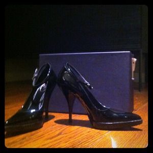 Prada patent leather heels