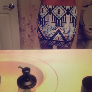 Aztec Mini skirt from AKIRA!