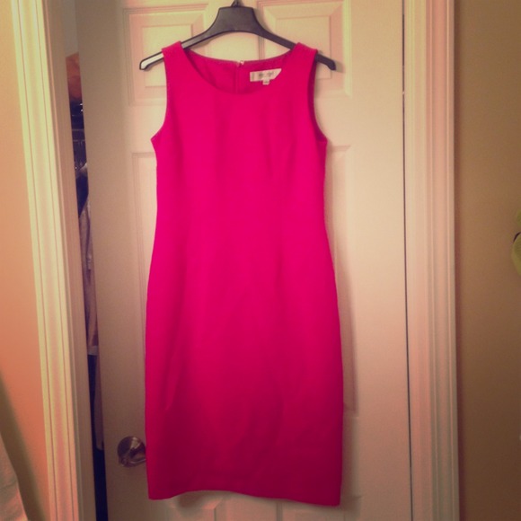 Pink business professional dress!