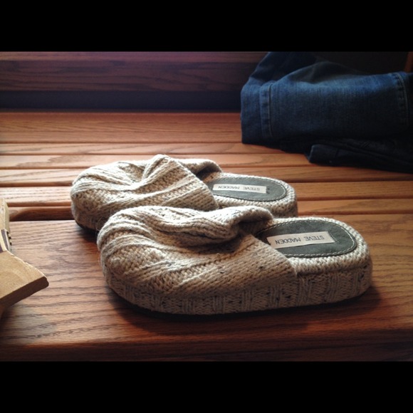 Sweater clogs Steve Madden