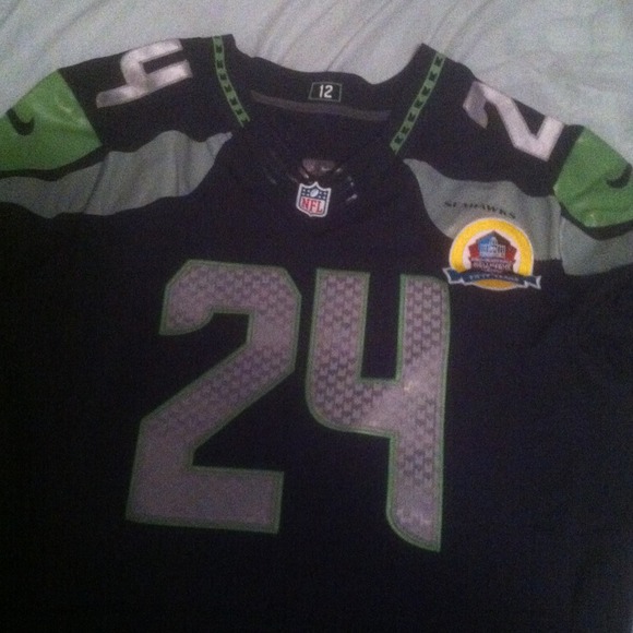 Seahawks lynch jersey