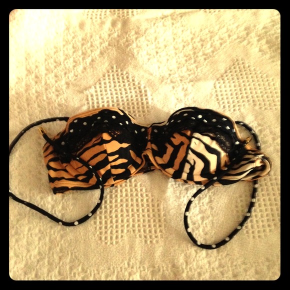 Victoria Secret Tiger Bikini Top