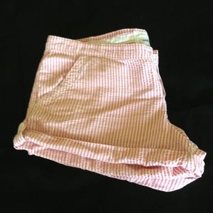 Abercrombie seersucker shorts size 8