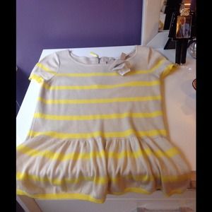 Loft peplum sweater.