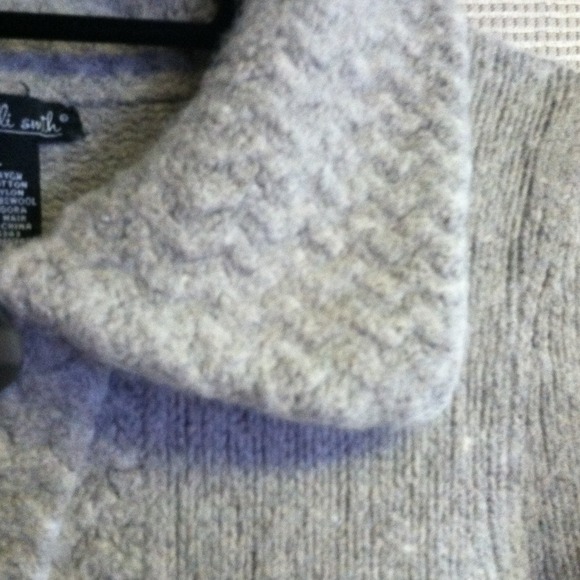 📦SOLD***550. Willi Smith Grey Sweater - Picture 2 of 2
