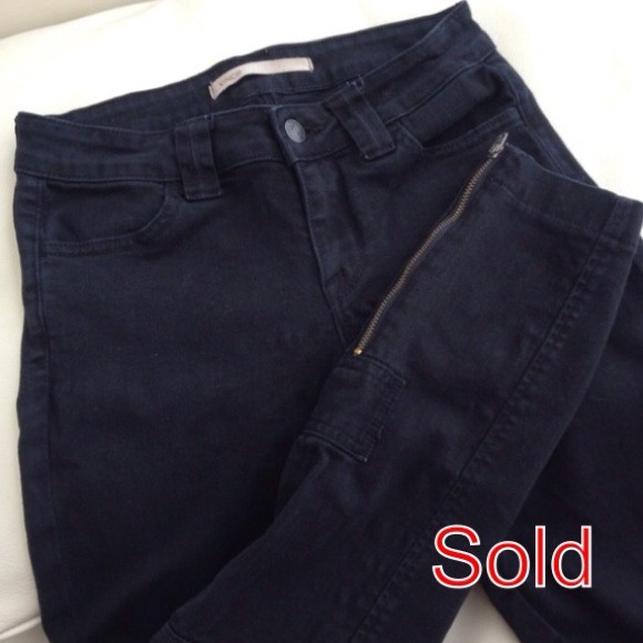 🎉Bundled🎉Vince ankle zip black skinny jeans