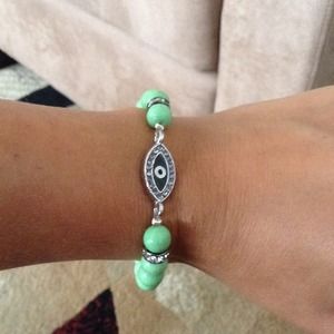 Evil eye bracelet