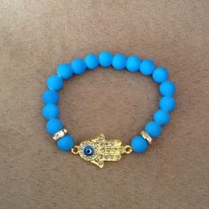 Evil eye and hamsa bracelet. BRAND NEW
