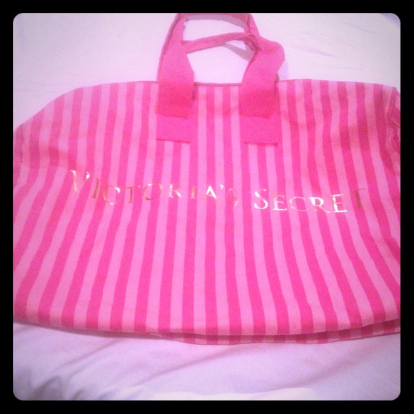 Large Victoria's Secret tote duffel bag