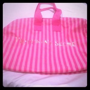 Large Victoria's Secret tote duffel bag