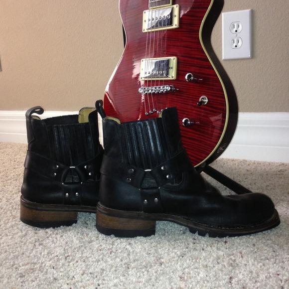 Men's biker boots