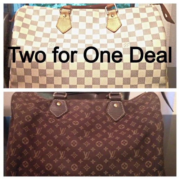 🎉SOLD🎉Speedy 35 Damier Azur & Speedy 30 m.m