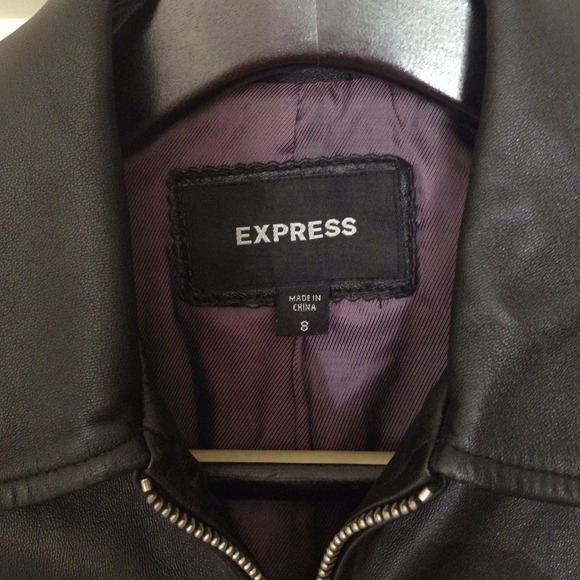 Express Leather Jacket - Picture 2 of 3