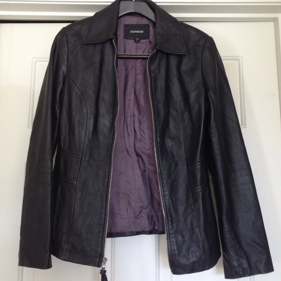 Express Leather Jacket - Picture 3 of 3
