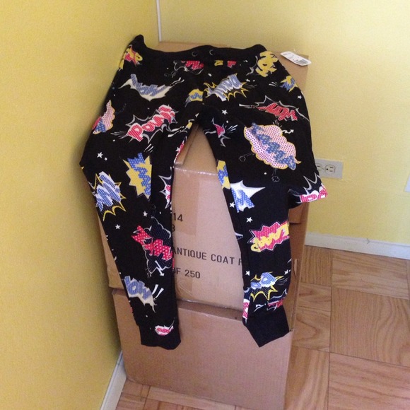 Comic sweatpants. SOLD