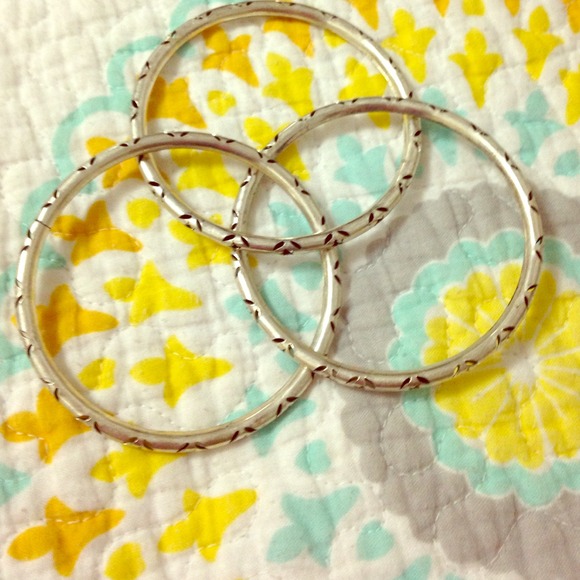 Silver bracelets