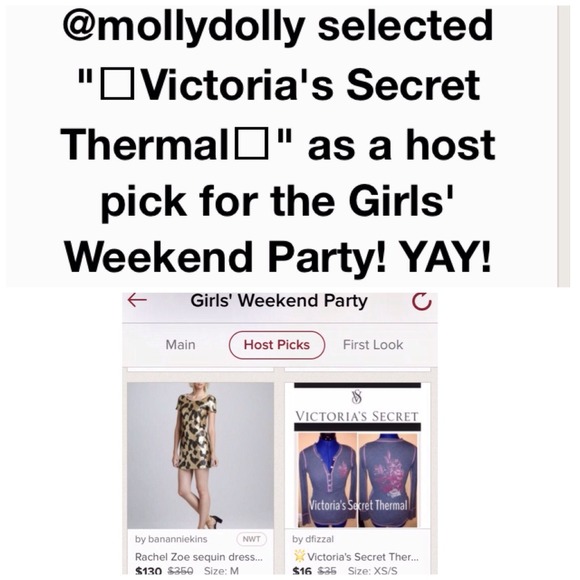 🎉Host Pick 5/17🎉 Victoria's Secret Thermal🌟 - Picture 4 of 4