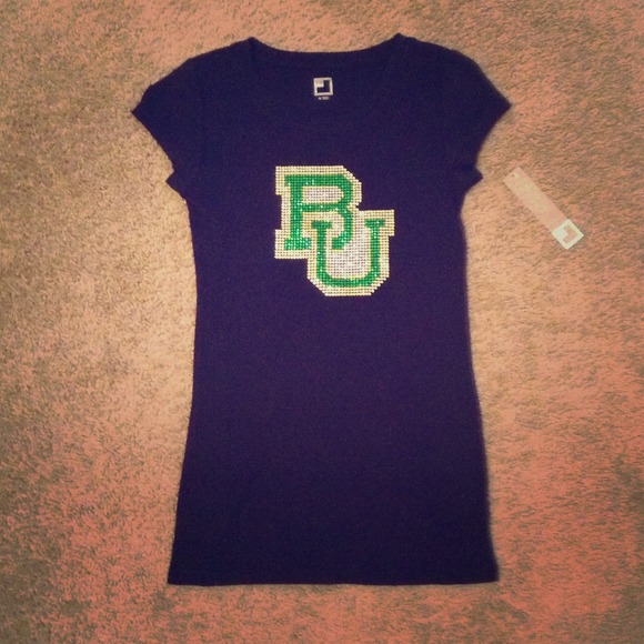 Baylor sequin top.