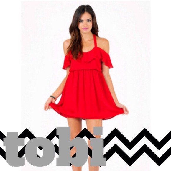 ⛔️⛔️⛔️ SOLD ⛔️⛔️⛔️ Tobi Red Dress