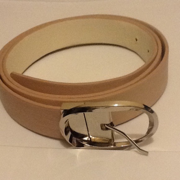 reversible tan/blush belt - Picture 2 of 2