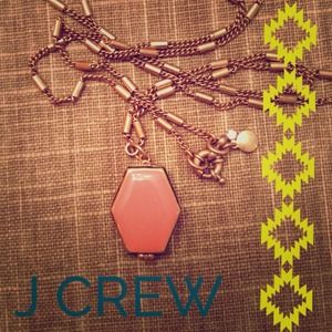 J. Crew Locket Necklace
