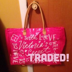 🚫TRADED🚫Victoria's Secret beach bag