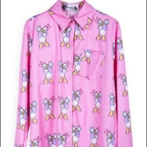Daisy Duck button up