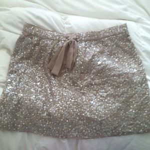 ***SOLD*** NWT Ann Taylor sequin mini skirt Sz XL