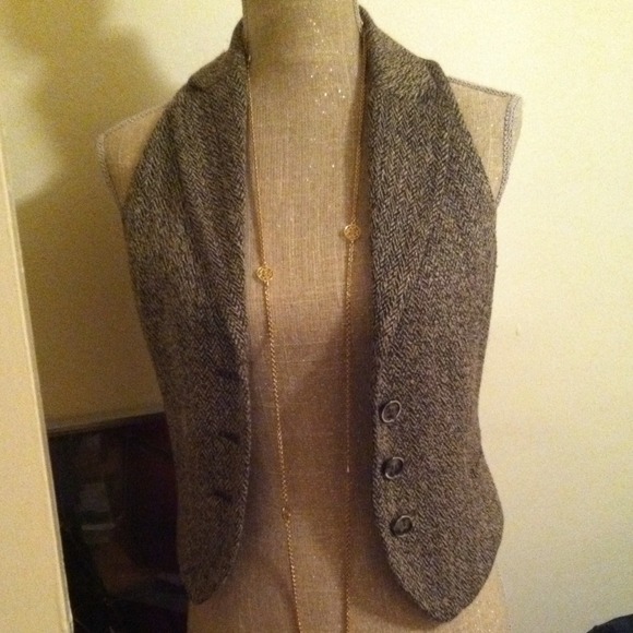 Zara tweed vest SZ. XS