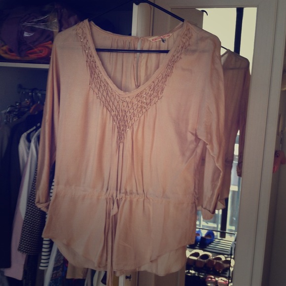 Rebeca Taylor blush top