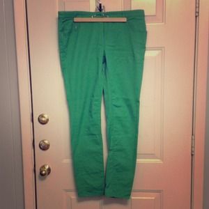 Green Denim Jeans H&M