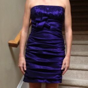 Jessica McClintock strapless dress