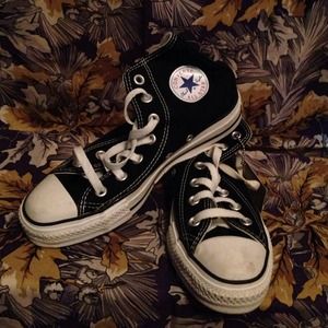 Black High Top Converse