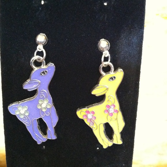 Lambs & Lollipops Post Earrings - Picture 5 of 6