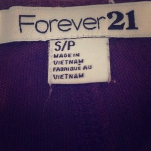 Forever 21 mulberry croptop