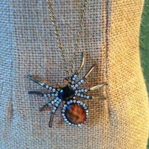 Halloween Spider Necklace!