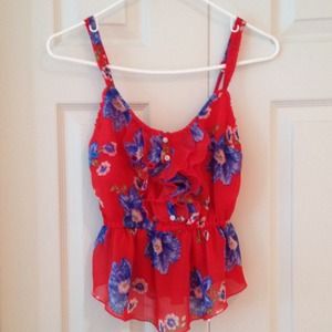 Red very cute top. SOLD!