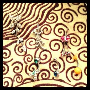 ‼️REDUCED‼️ Assorted Belly Rings Bundle