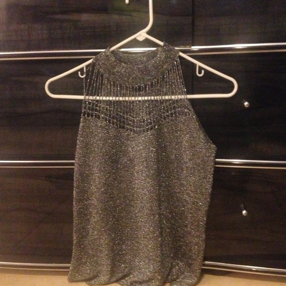 Ziani Couture Silver dress shirt