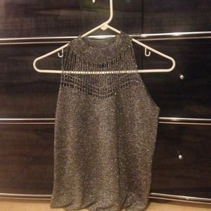 Ziani Couture Silver dress shirt