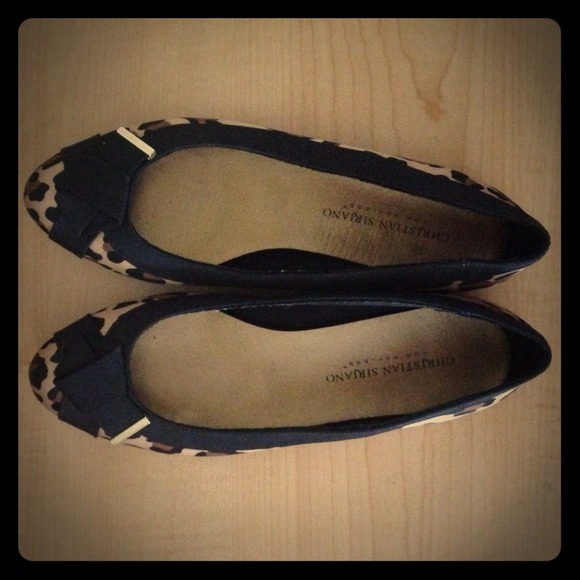 Chrisitan Siriano Leopard Flats