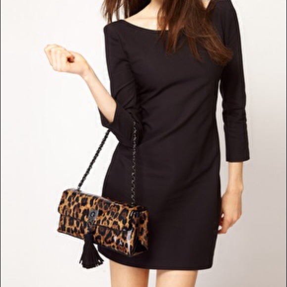 Moschino LOVE Leopard print bag