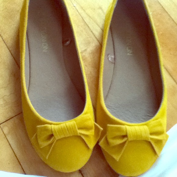 BUNDLED Mustard Yellow Ballet Flats
