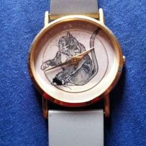Cat lover's watch
