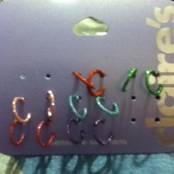 Clare's hoop earrings