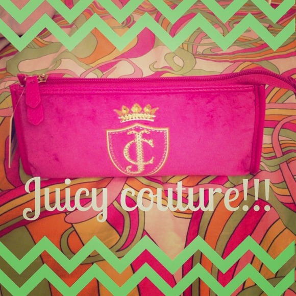 💟 NWT JUICY COUTURE pencil case/make up bag!