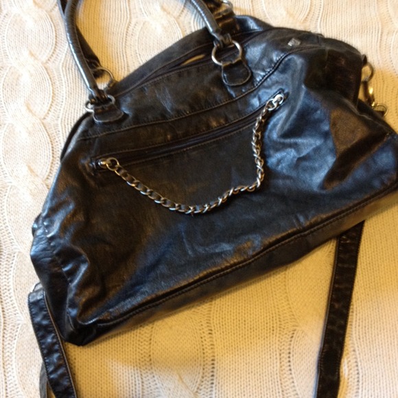 Black Volcom purse/cross body