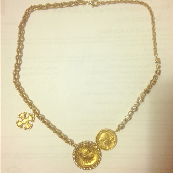 Necklace with coins